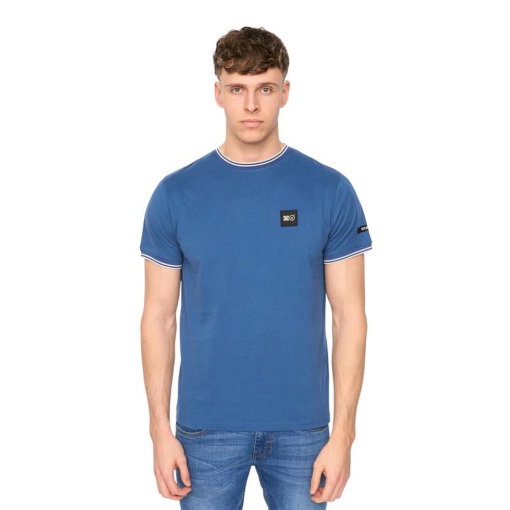 Duck and Cover Mens Wrentham Cotton T-Shirt / Blue